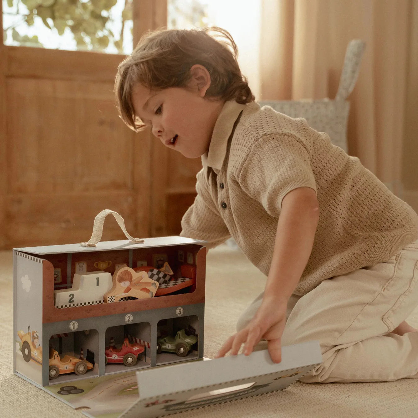 LITTLE DUTCH PLAY CASE RACE TRACK