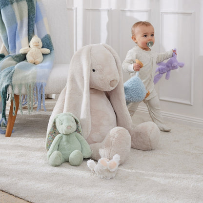 JIGGLE AND GIGGLE GIANT SOFT TOY BUNNY | BEIGE