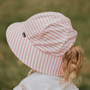 Bedhead Bucket Sunhat - Pink Stripe