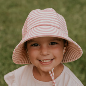 Bedhead Bucket Sunhat - Pink Stripe