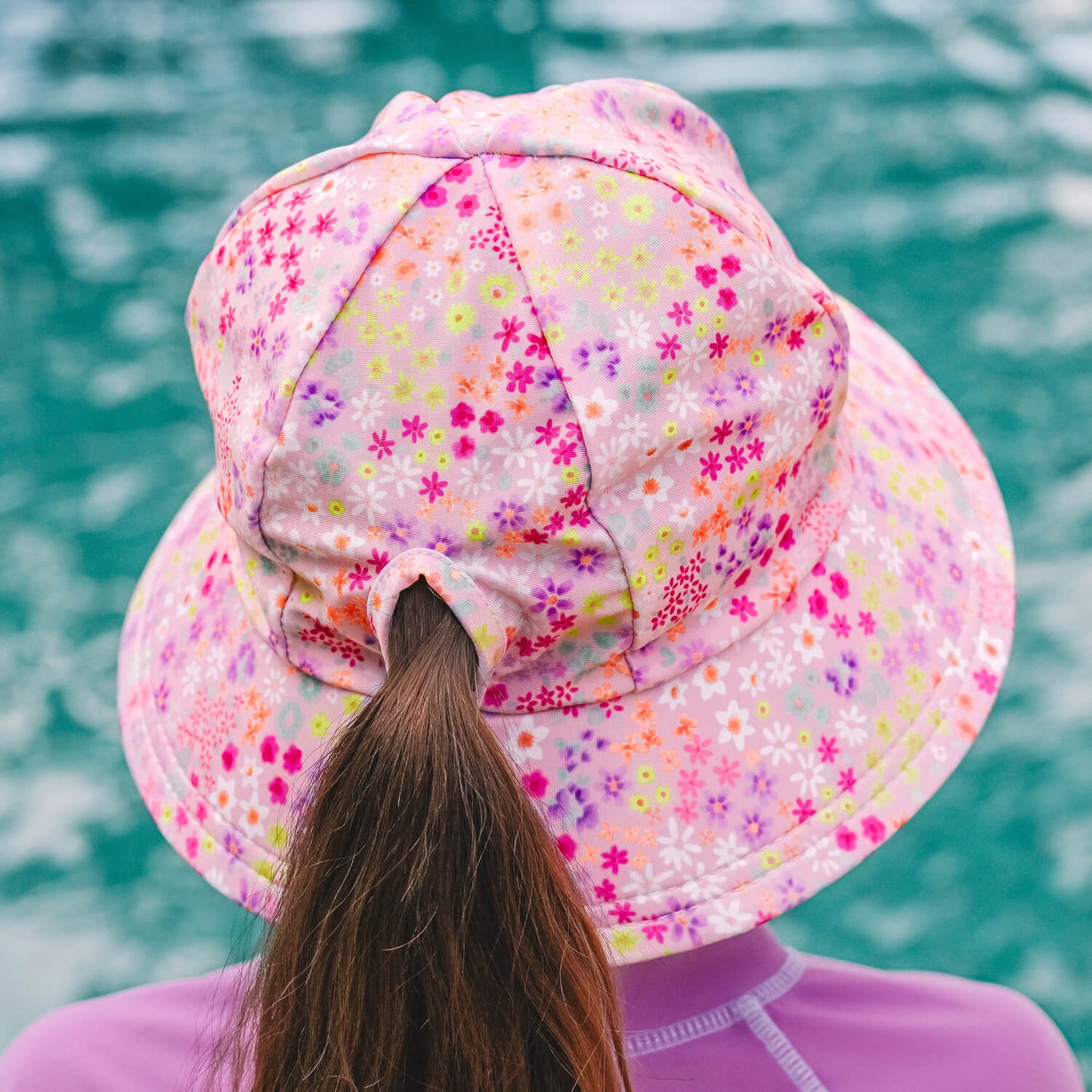 BEDHEAD PONYTAIL SWIM BUCKET BEACH HAT | ISLA