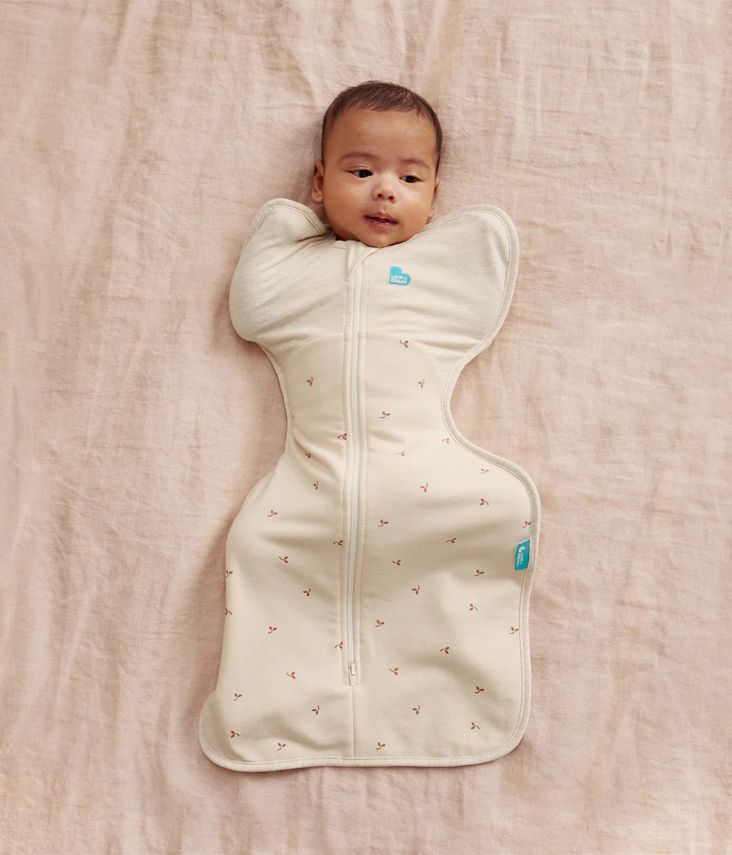 LOVE TO DREAM SWADDLE UP SLEEPING BAG 1.5 TOG | OATMEAL TWIGS