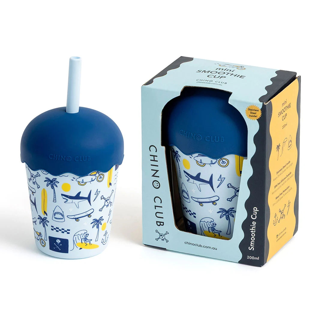 CHINO CLUB MINI SMOOTHIE CUP WITH STRAW | RAD TIMES
