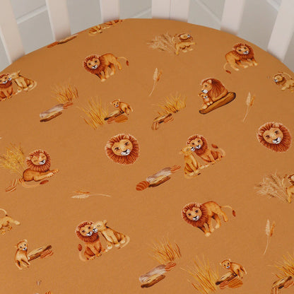 Snuggle Hunny Fitted Cot Sheet | Roar