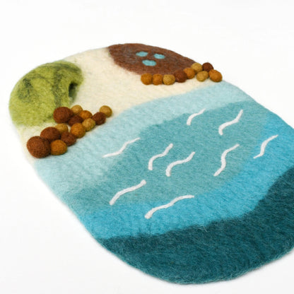 Tara Treasures Sea, Beach and Rockpool Playmat