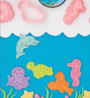 Wild Dough Animal Cutters and Stamps | Ocean