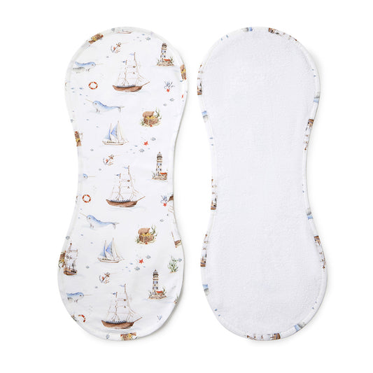 SNUGGLE HUNNY BURP CLOTH | SET SAIL