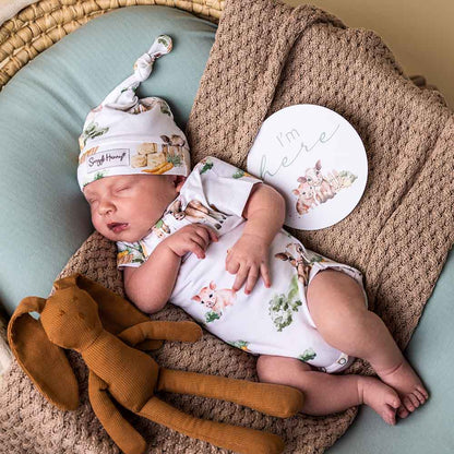 SNUGGLE HUNNY | BODYSUIT SHORT SLEEVE | FARM