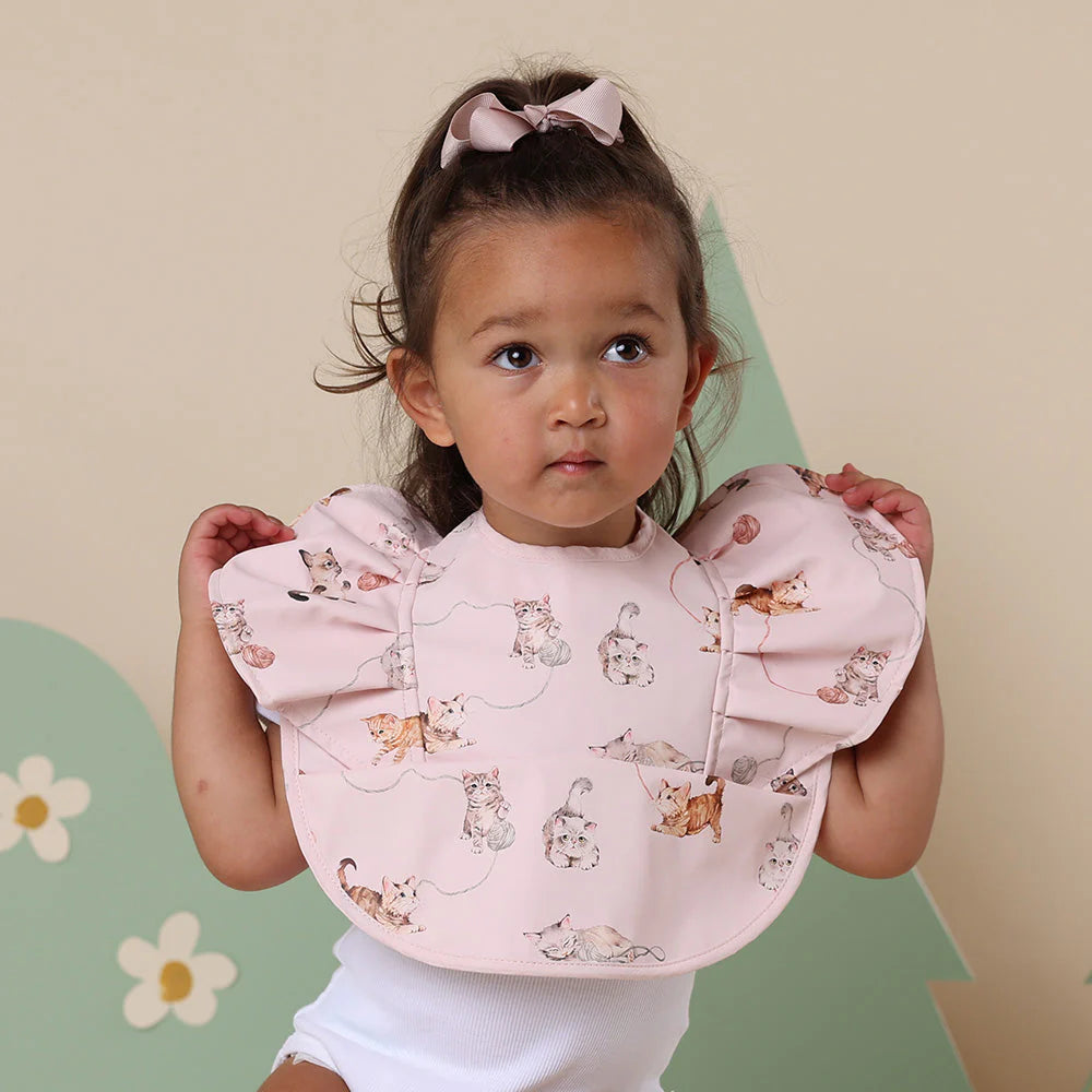 Snuggle Baby Bib - Kittens