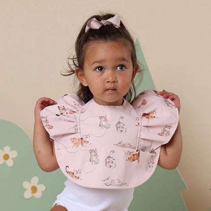 Snuggle Baby Bib - Kittens