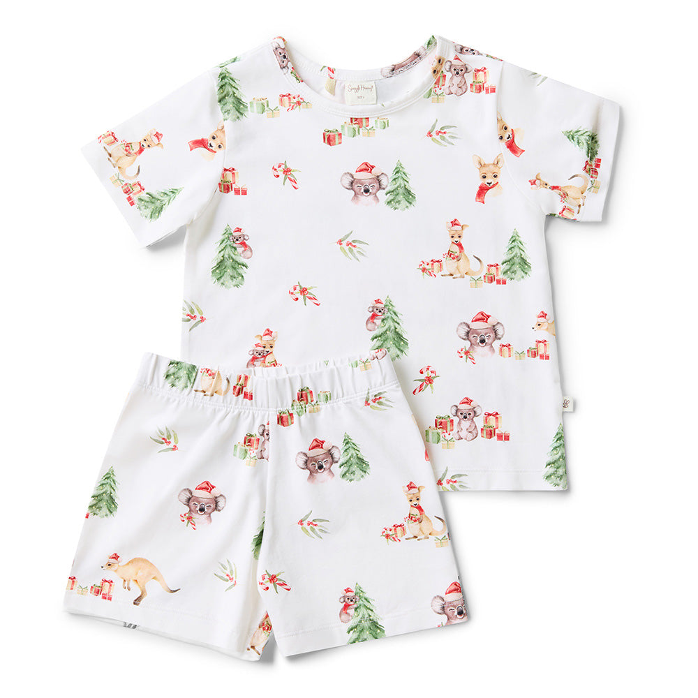 Snuggle Hunny Organic Cotton PJ Set - Kangas and Koalas