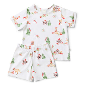 Snuggle Hunny Organic Cotton PJ Set - Kangas and Koalas