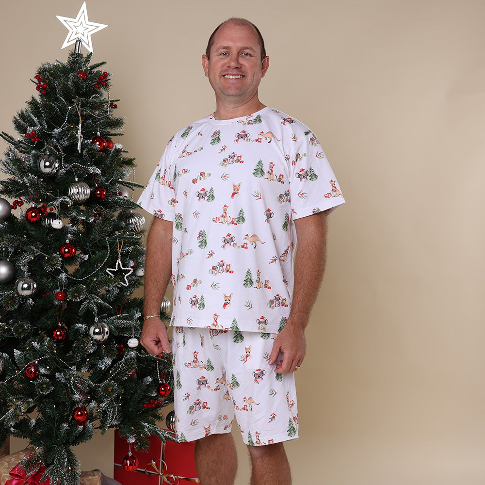 Snuggle Hunny Men's PJ Set - Kangas and Koalas