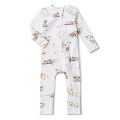 Snuggle Hunny Snugglesuit Convertible Romper - Koala