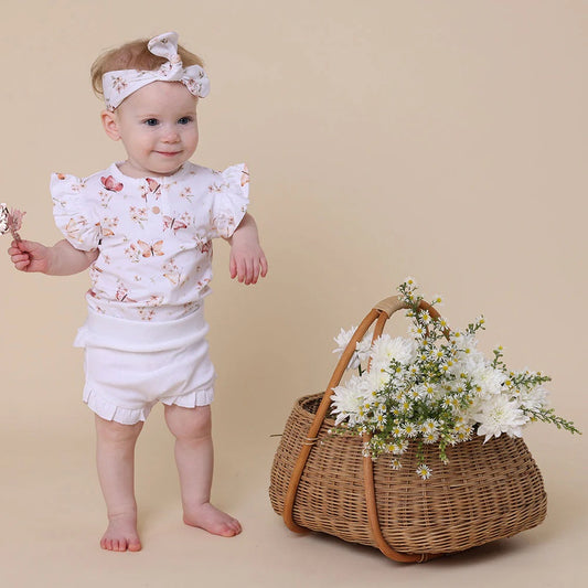 Snuggle Hunny Organic Bloomers - Milk
