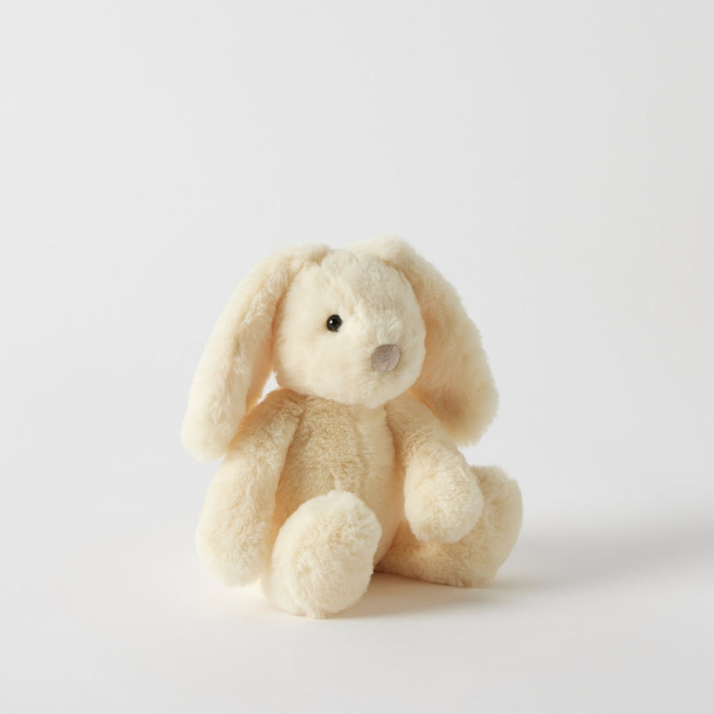 JIGGLE AND GIGGLE SMALL SOFT TOY BUNNY | LEMON