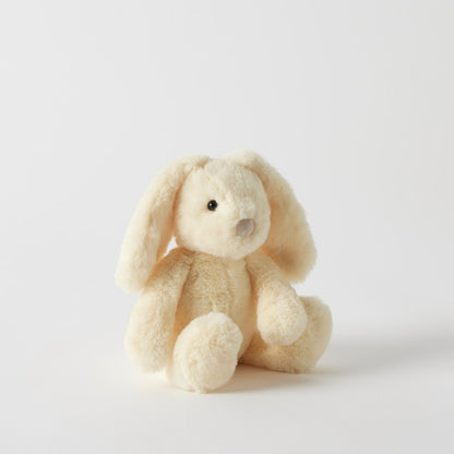 JIGGLE AND GIGGLE SMALL SOFT TOY BUNNY | LEMON