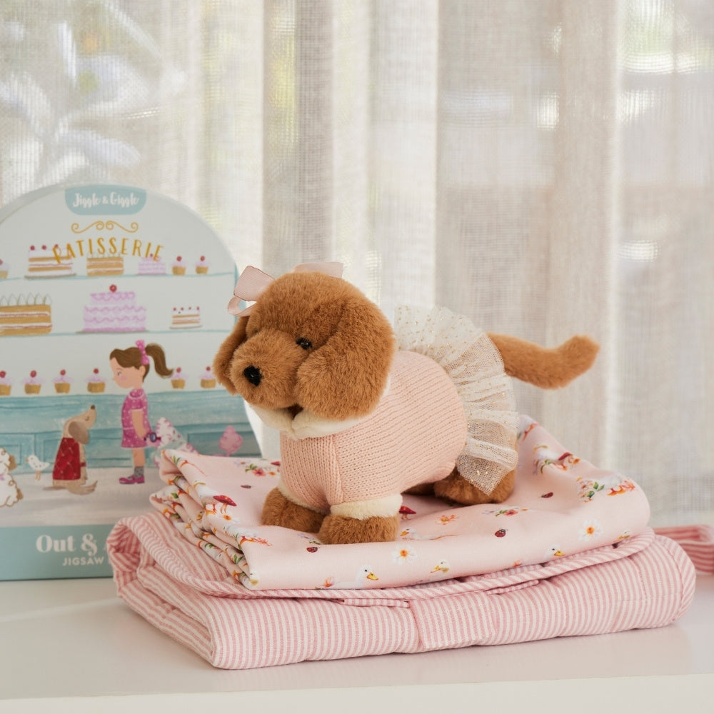 Jiggle and Giggle Soft Toy - Dalia Dachshund