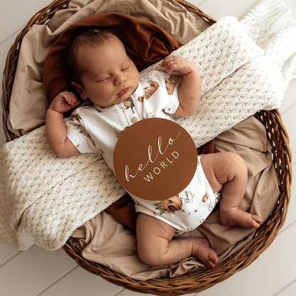 SNUGGLE HUNNY | BODYSUIT SHORT SLEEVE | BEARS