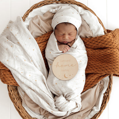Snuggle Hunny Organic Cotton Muslin Wrap | Stardust