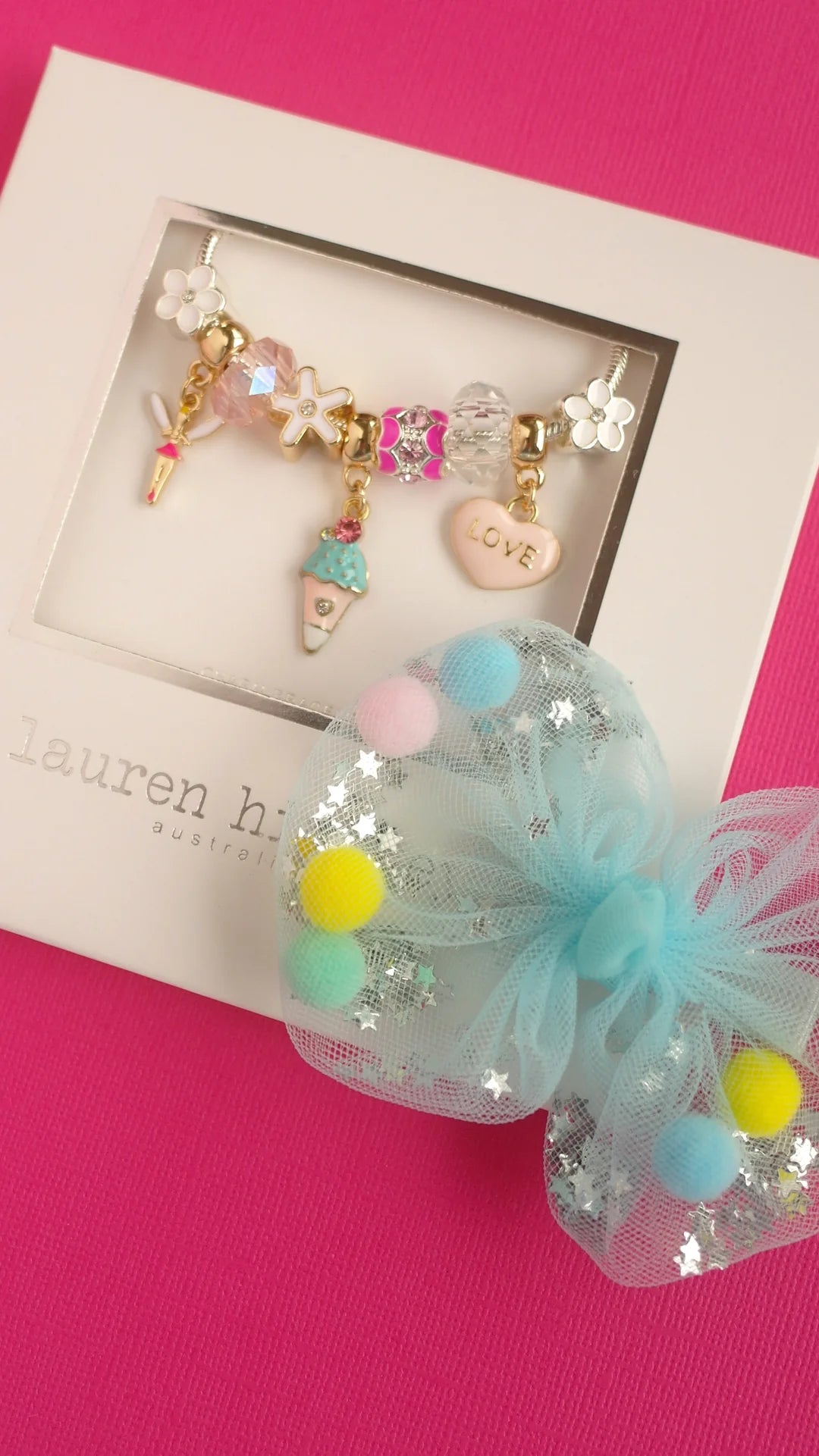 Lauren Hinkley Charm Bracelet - Sugar Plum Fairy