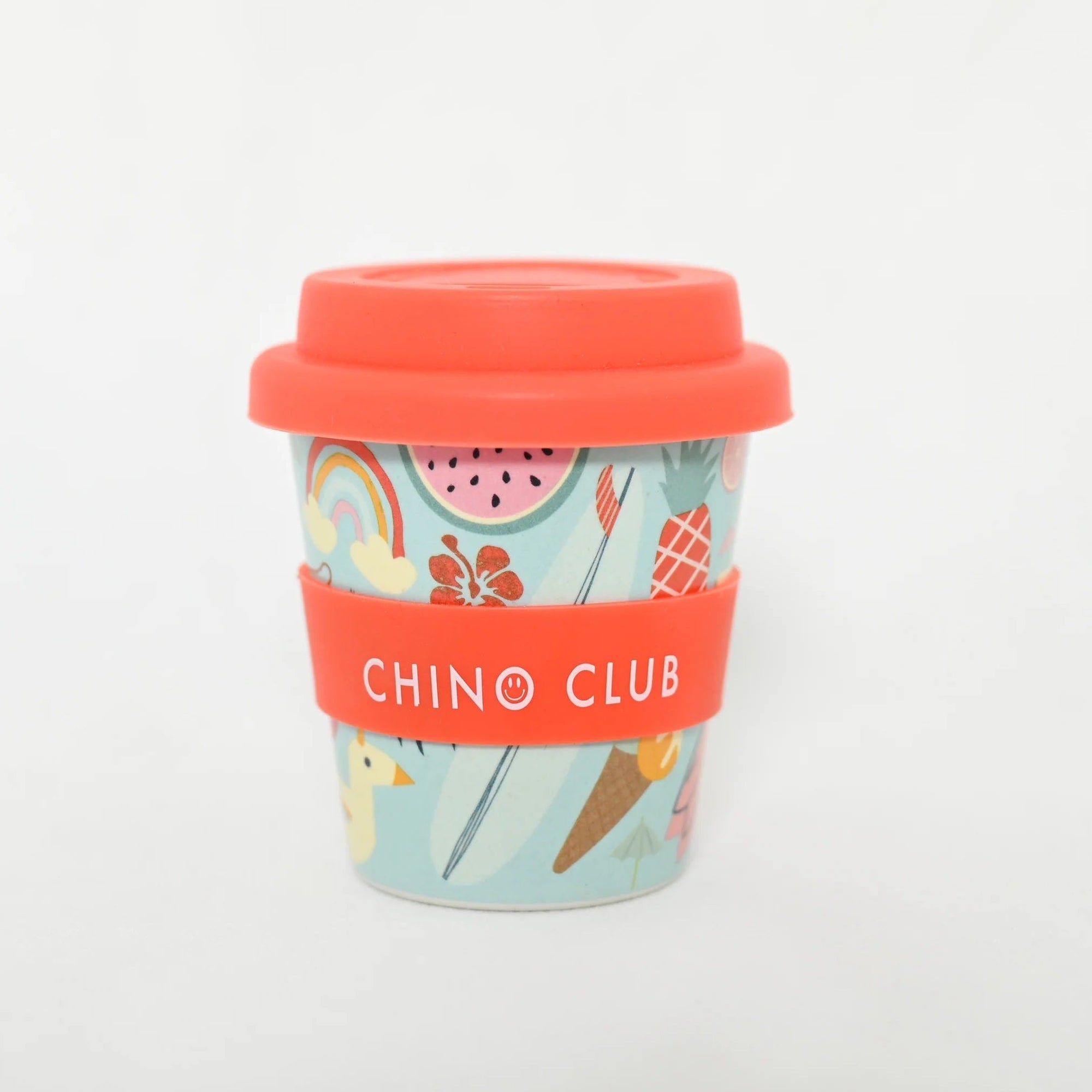Baby Chino Cup with Lid - Summer Vibes