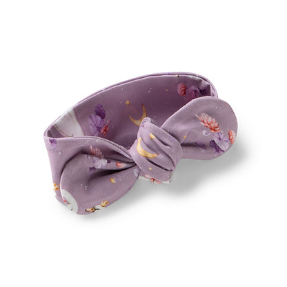 Snuggle Hunny Topknot Headband - Swan Lake