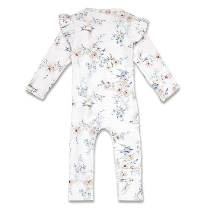 Snuggle Hunny Snugglesuit Convertible Romper | Sweet Swallows