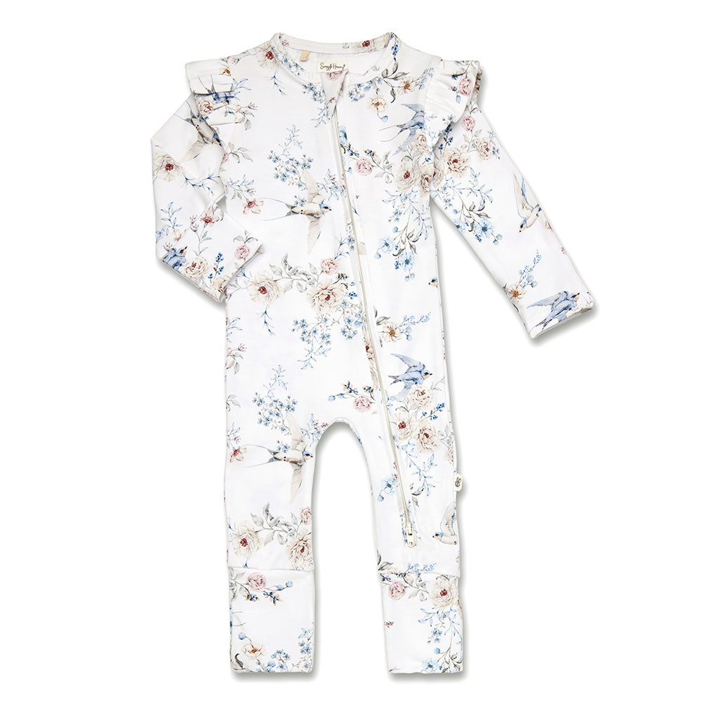 Snuggle Hunny Snugglesuit Convertible Romper | Sweet Swallows
