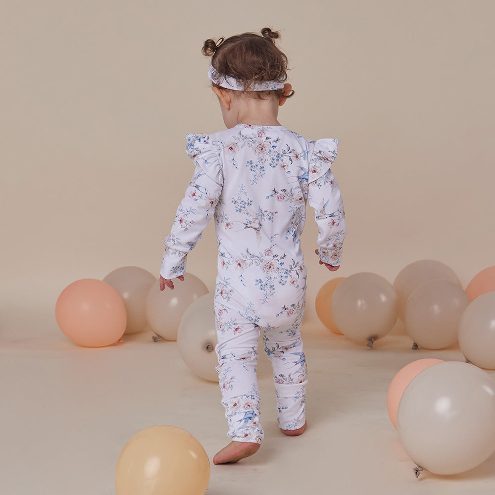 Snuggle Hunny Snugglesuit Convertible Romper | Sweet Swallows