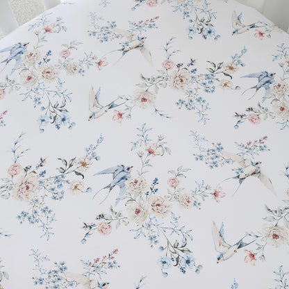 Snuggle Hunny Fitted Cot Sheet | Sweet Swallow