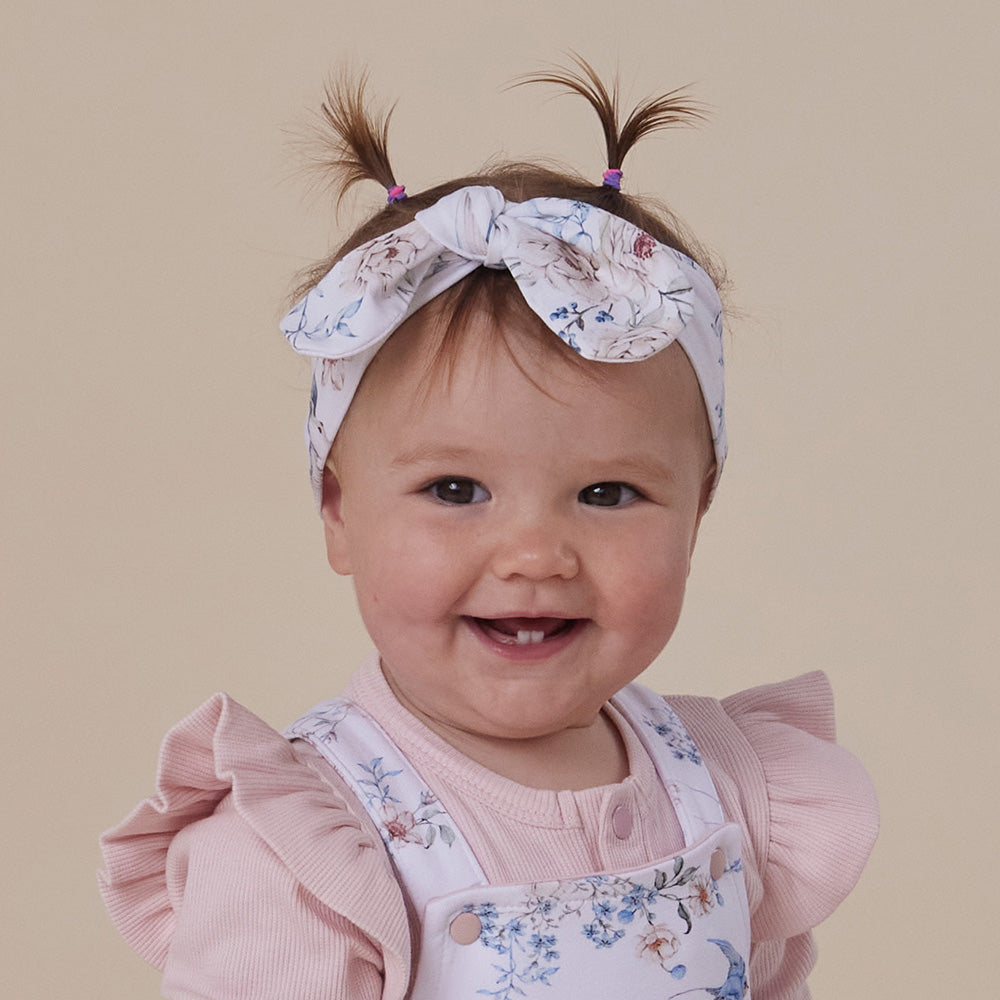 Snuggle Hunny Topknot Headband | Sweet Swallows