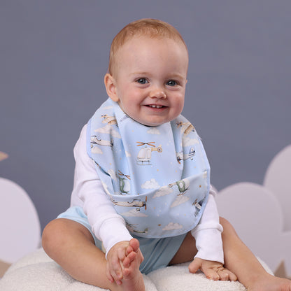 Snuggle Baby Bib - Taking Flight
