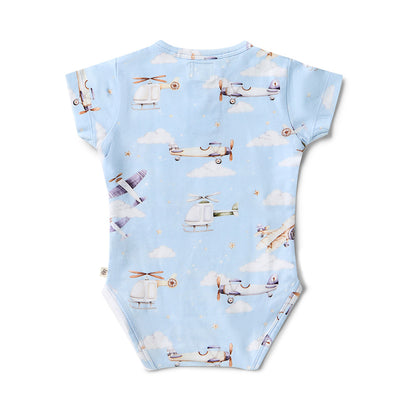 Snuggle Hunny Bodysuit Short Sleeve - Taking Flight