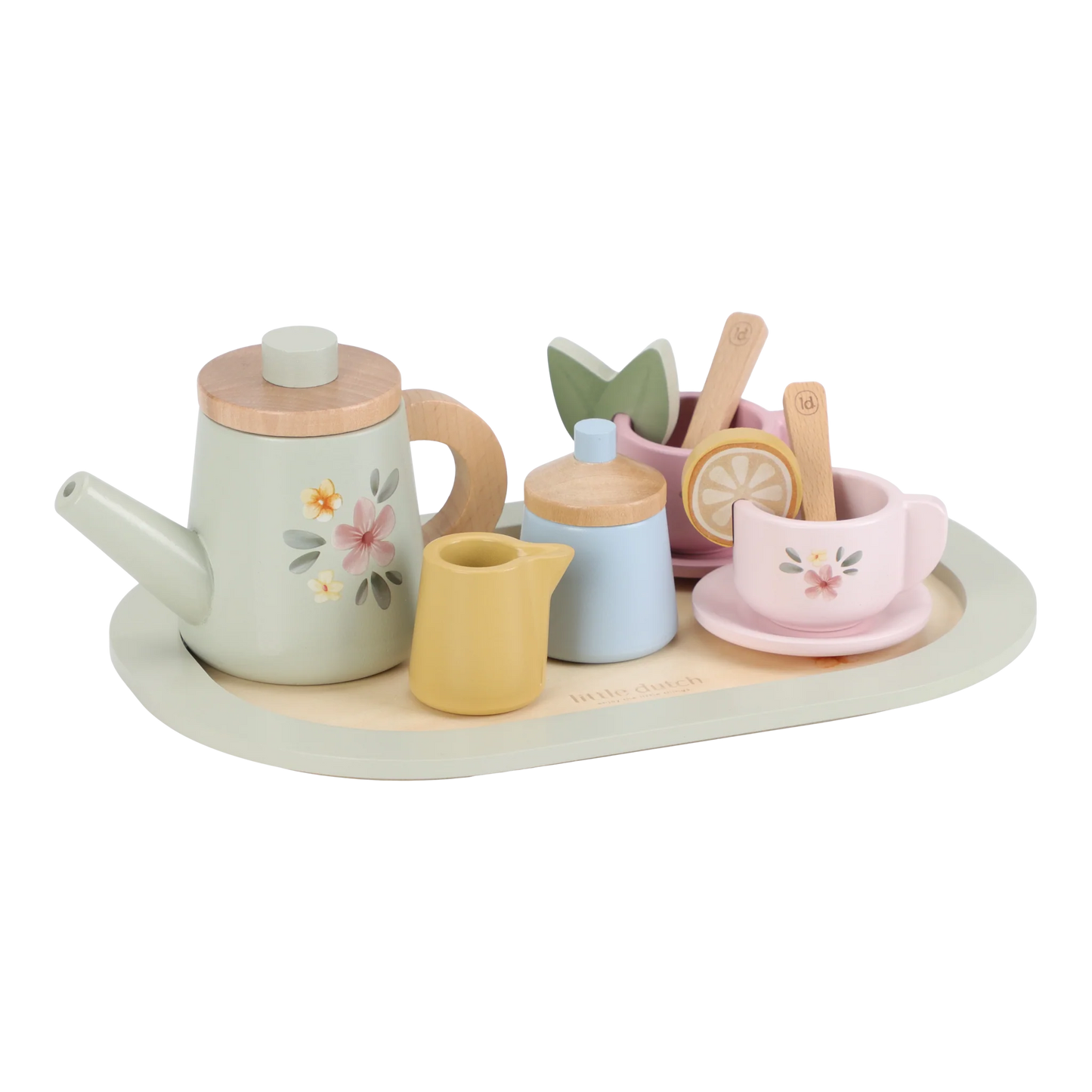 LITTLE DUTCH | WOODEN TEA SET