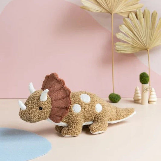 Nana Huchy Thomas Triceratops Dino - Brown - Angus & Dudley Collections