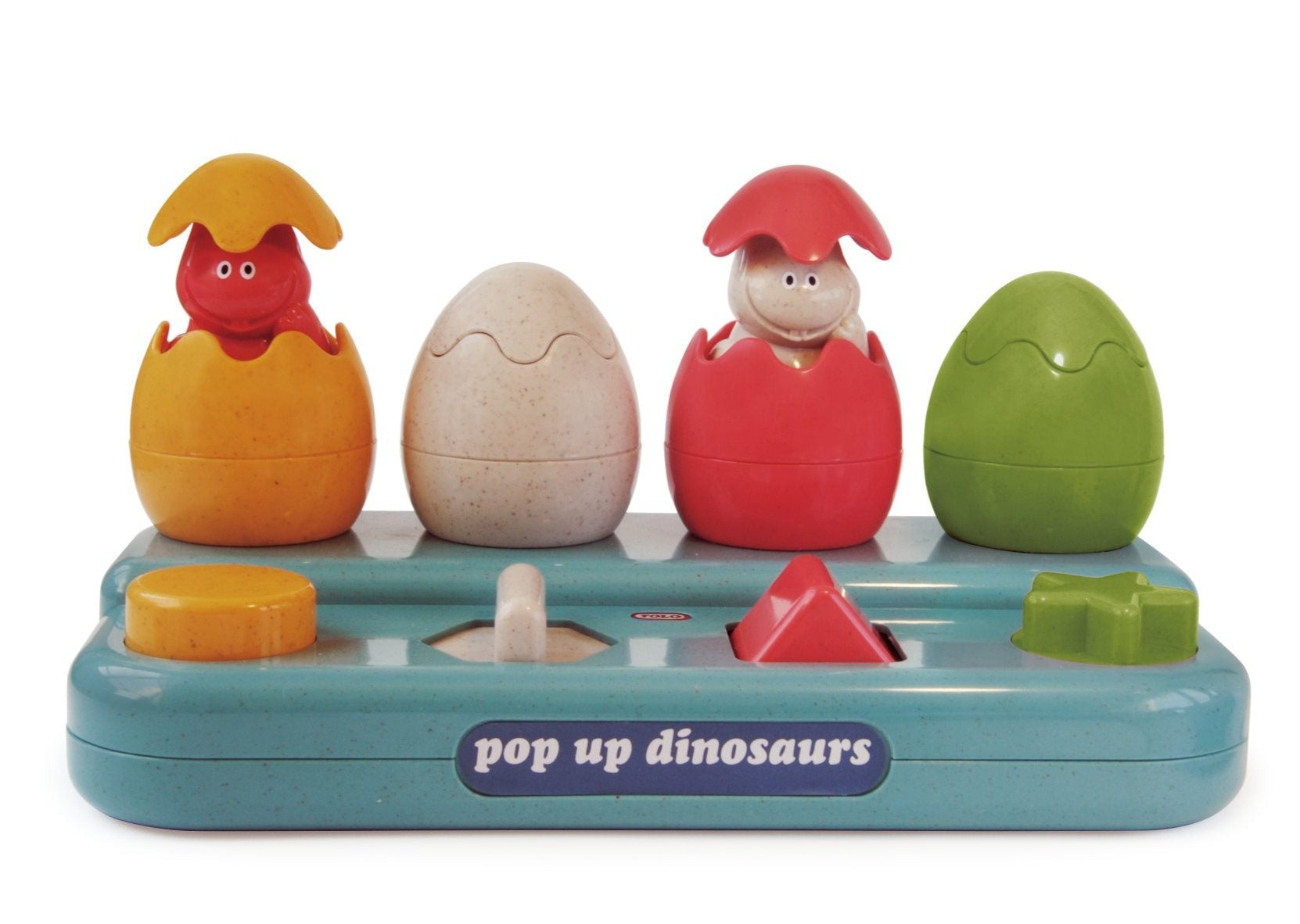 pop up dinosaur toy - angus and dudley