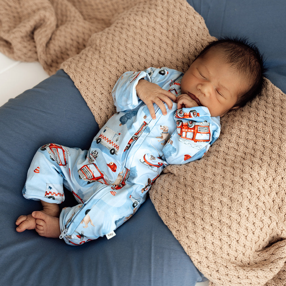 Snuggle Hunny Snugglesuit Convertible Romper | To The Rescue