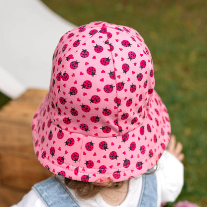 BEDHEAD TODDLER BUCKET SUNHAT | LADYBUG