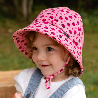 BEDHEAD TODDLER BUCKET SUNHAT | LADYBUG