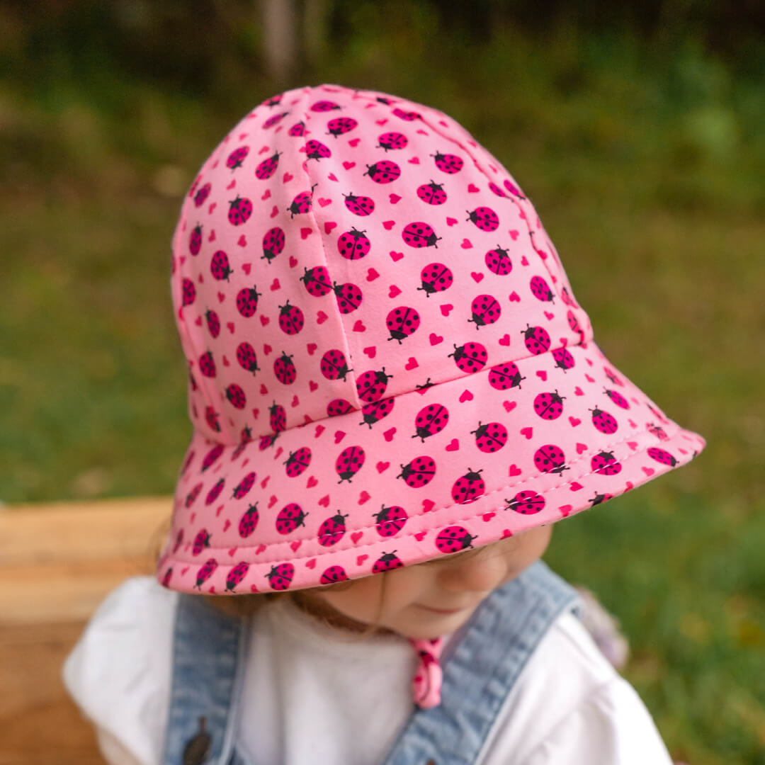 BEDHEAD TODDLER BUCKET SUNHAT | LADYBUG