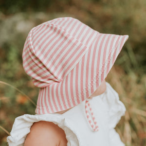 Bedhead Bucket Sunhat - Pink Stripe