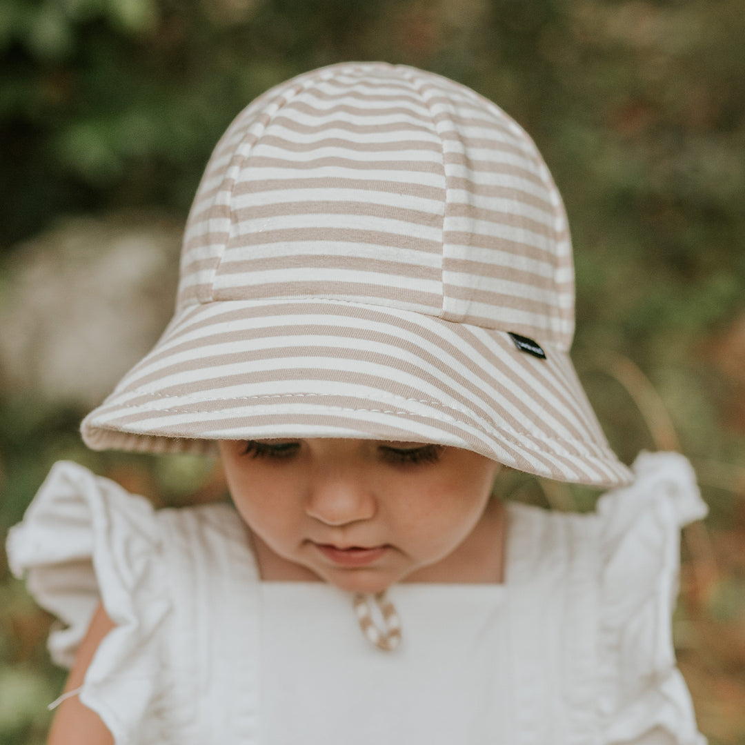 Bedhead Bucket Sunhat - Natural Stripe