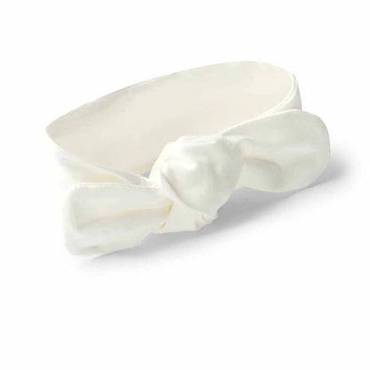 Snuggle Hunny Topknot Headband - Milk New