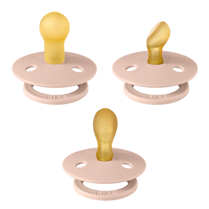 Bibs Colour Dummies Try It 3 pack - Blush
