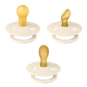 Bibs Colour Dummies Try It 3 pack - Ivory