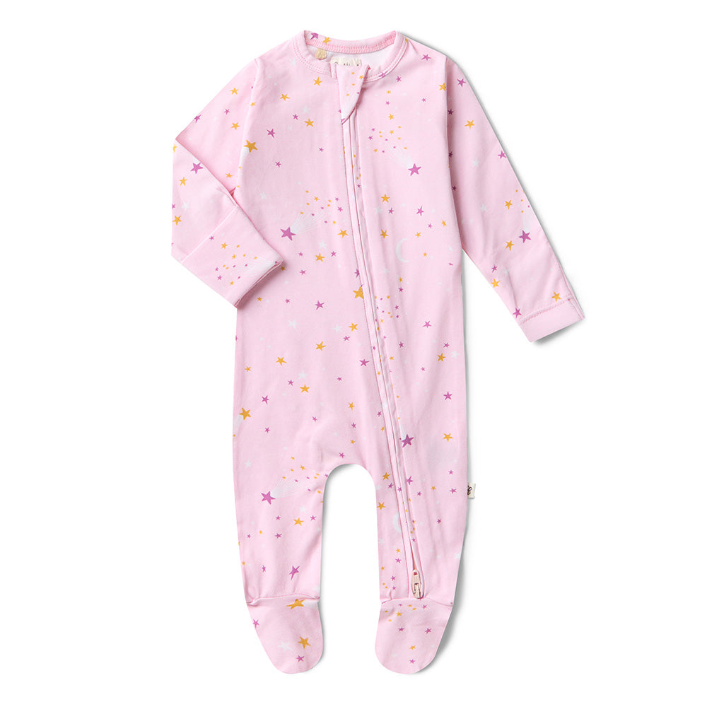 Snuggle Hunny Snuggle Sleepsuit Zip Footie - Twinkle
