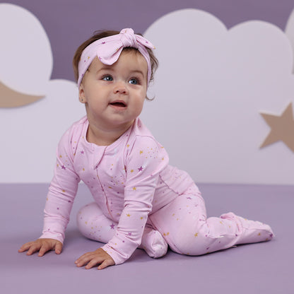Snuggle Hunny Snuggle Sleepsuit Zip Footie - Twinkle
