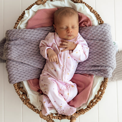 Snuggle Hunny Snuggle Sleepsuit Zip Footie - Twinkle