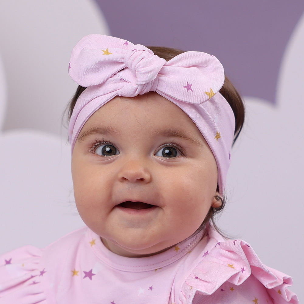 Snuggle Hunny Topknot Headband - Twinkle